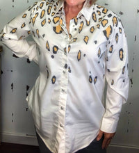 Lucky & Blessed - Cheetah Button Up Top