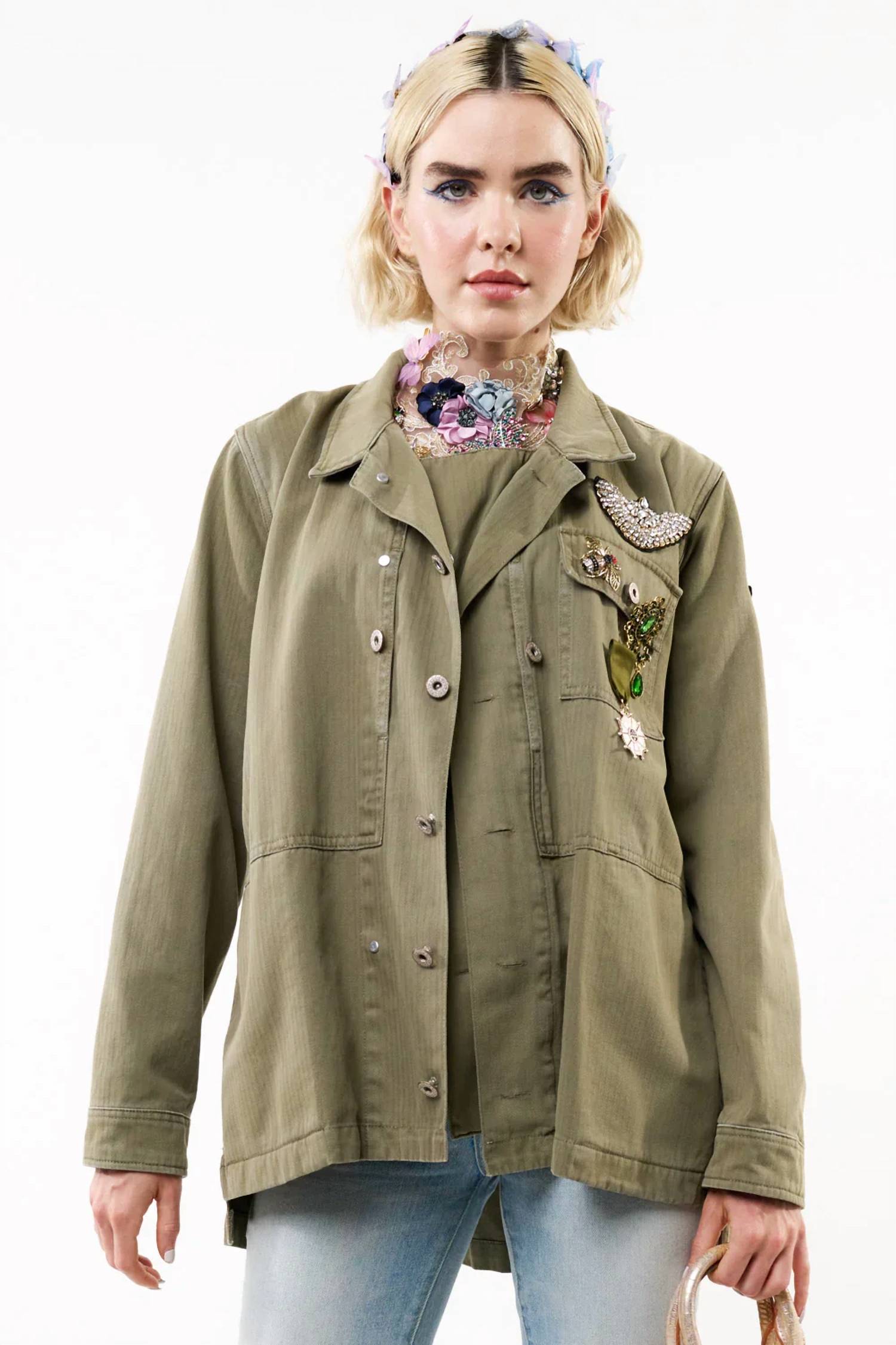Aratta - Army Button Down Jacket