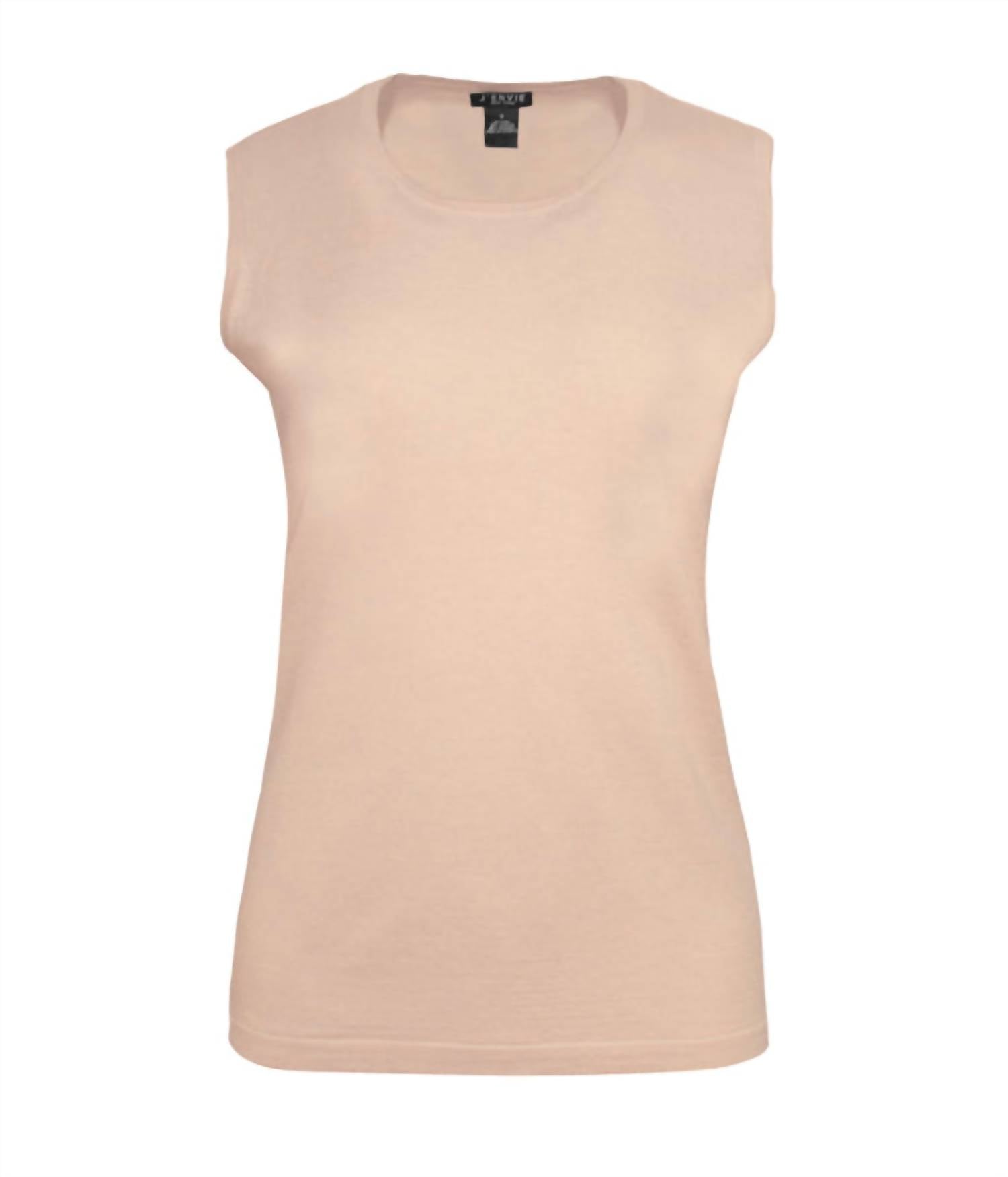 J'Envie/Eli Women's Fawn Basic Shell Tank Top - women's tank top