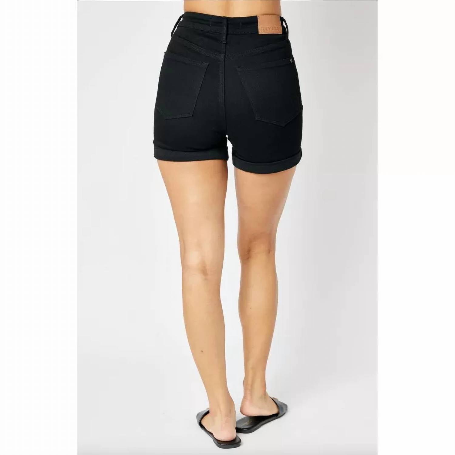 Judy Blue - High Waisted Tummy Control Top Shorts