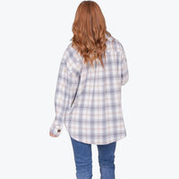 Mikarose - Cozy and Cool Shacket - Plus