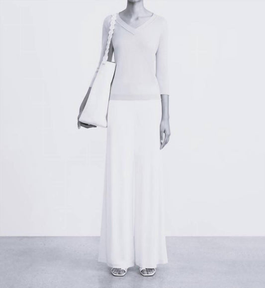 Lafayette 148 - Women's Fine Gauge Cashmere V-Neck Sweater