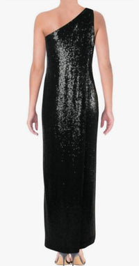Ralph Lauren - Sequined One Shoulder Gown