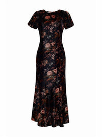 Cara Cara - Connie Crushed Velvet Midi-dress