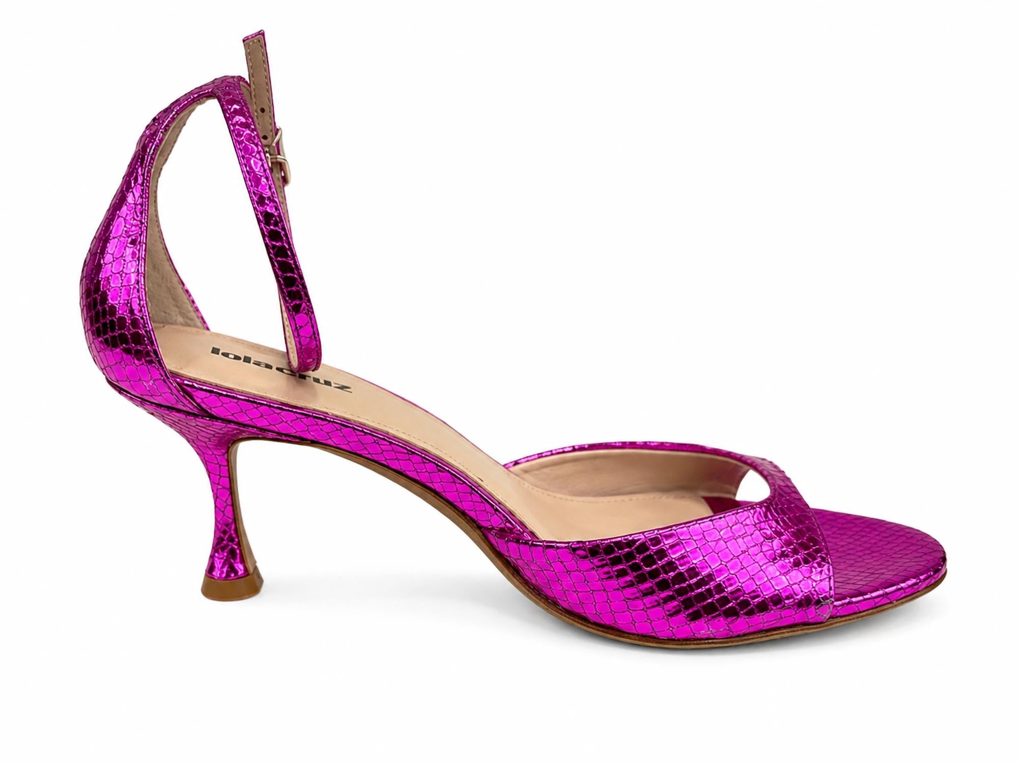Lola Cruz - Women's Bonita Open Toe Heel