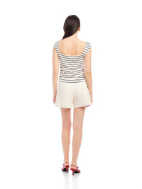 Fifteen Twenty - Tasha Side Shirred Top
