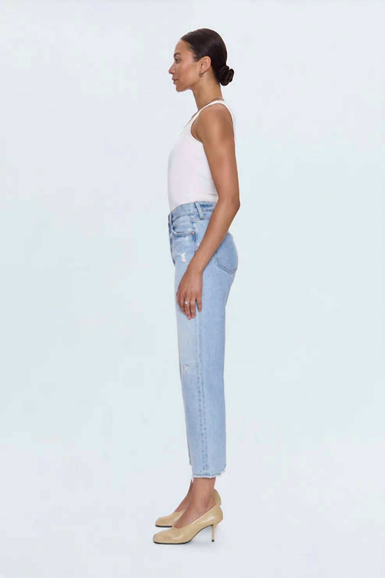 Pistola - Cassie Super High Rise Straight Jeans
