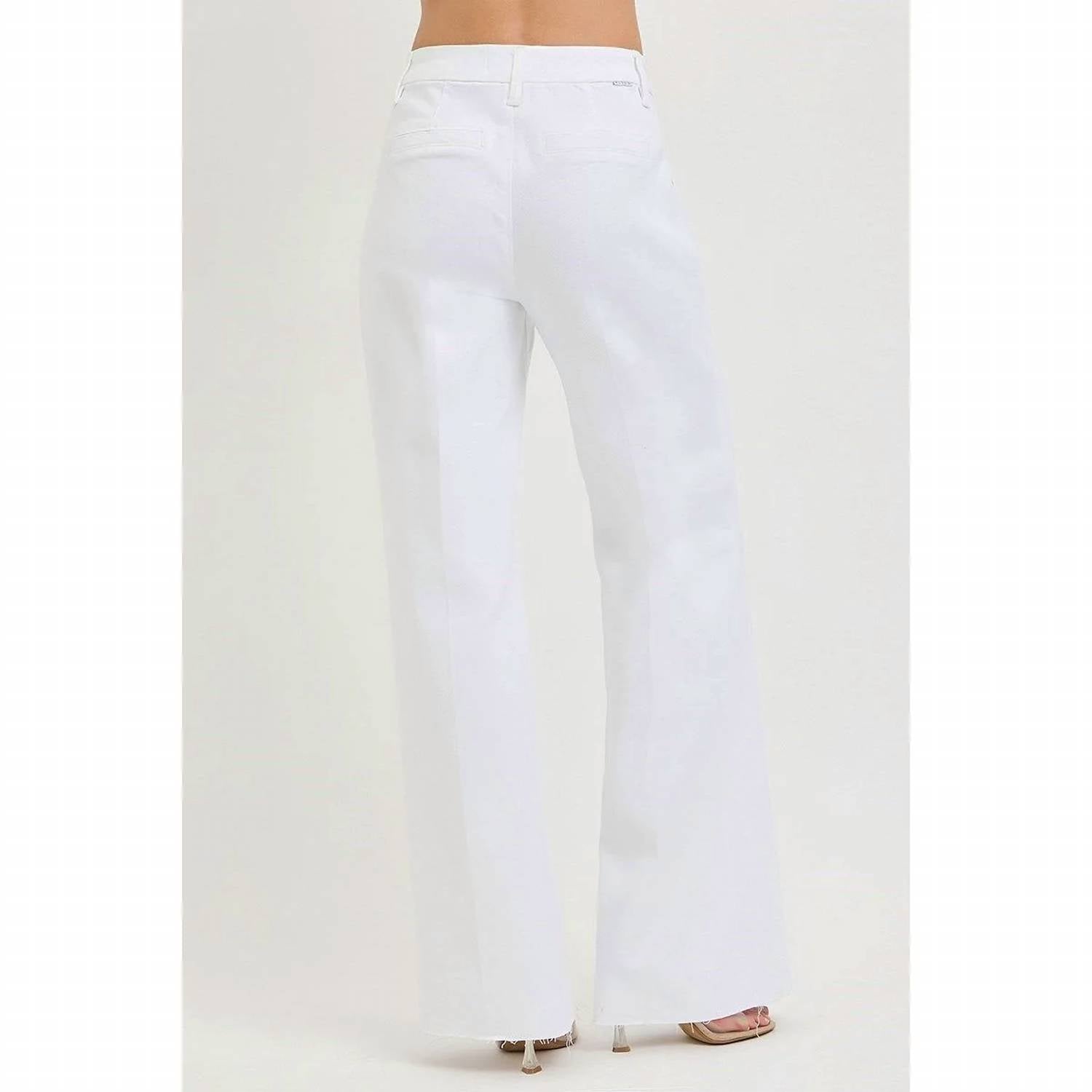 Risen - Pleated Wide Leg Pants