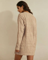 Indie & Co - Cable Knit Sweater Dress