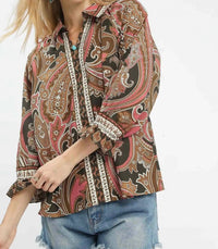 Umgee - Paisley Perfection Blouse