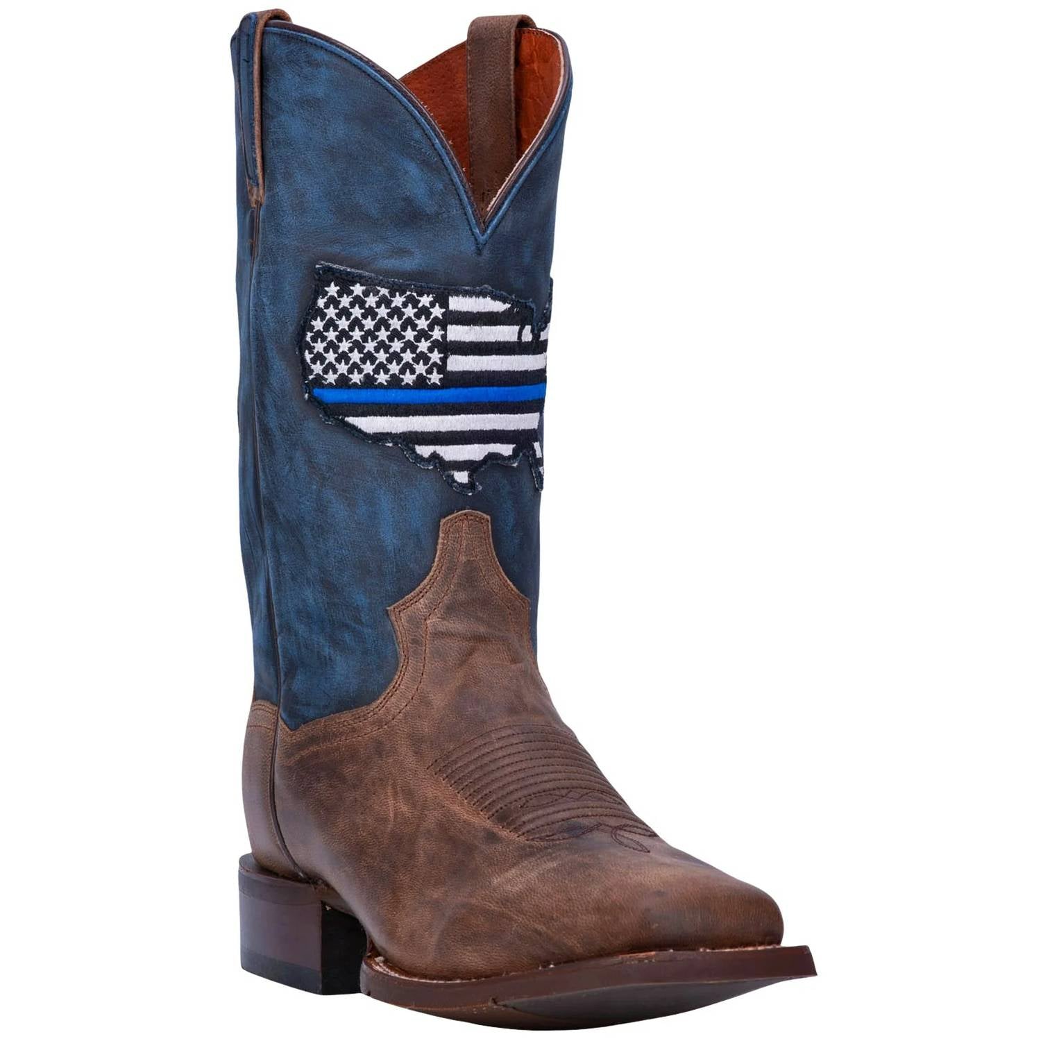 Dan Post. - Men's Thin Blue Line Tribute Western Boots
