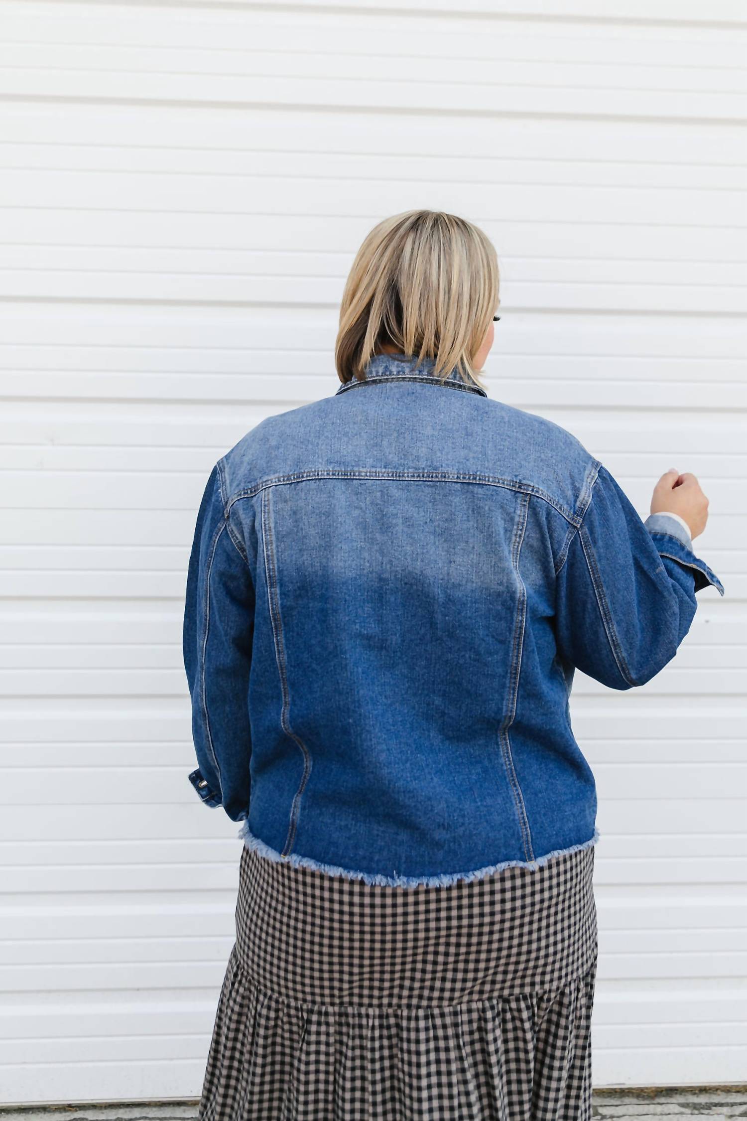 Mikarose Janice Denim Jacket in dark wash - women's jacket - view 6