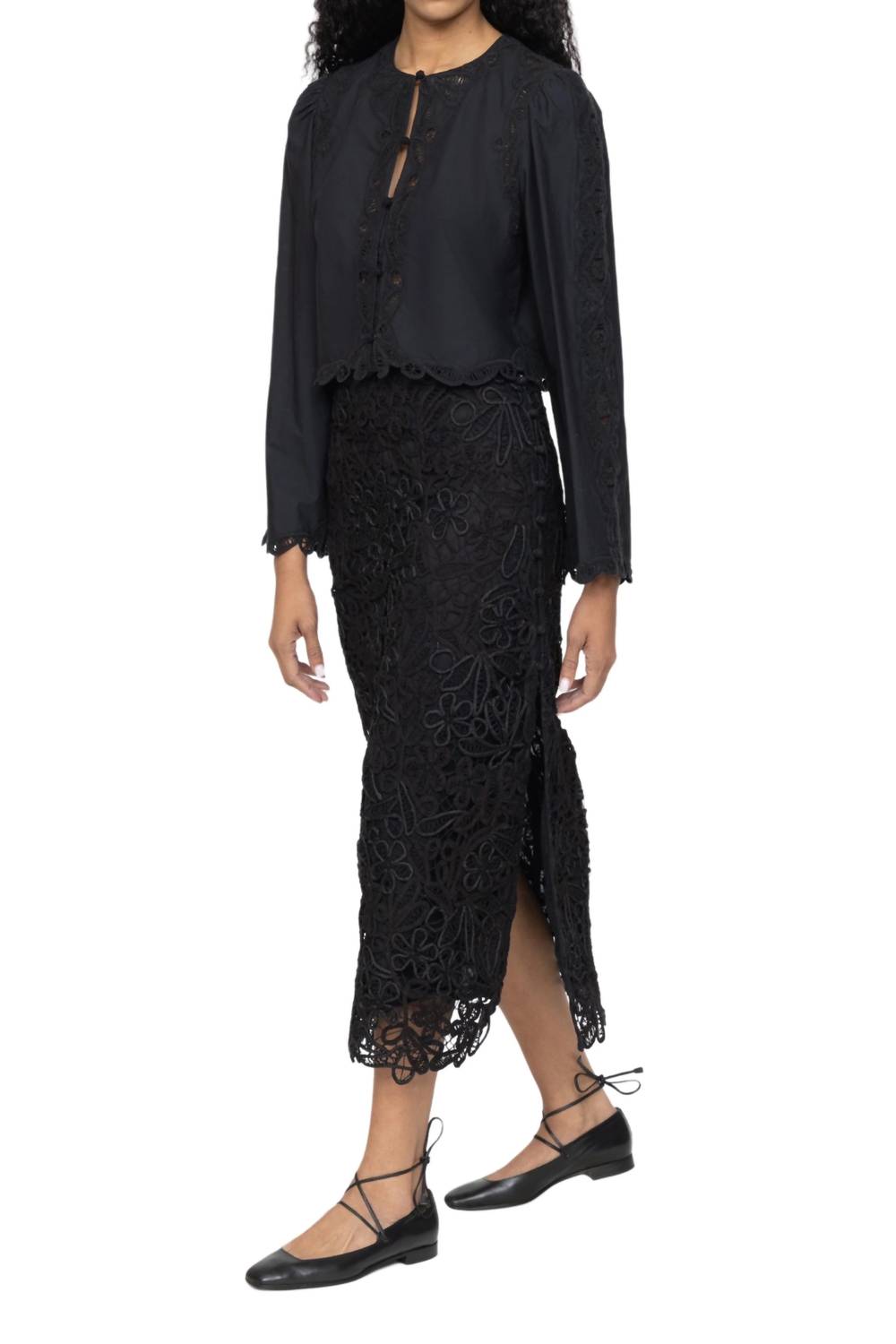 Sea - Elke Soutache Top