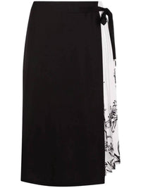 Salvatore Ferragamo - Pleated Silk Skirt
