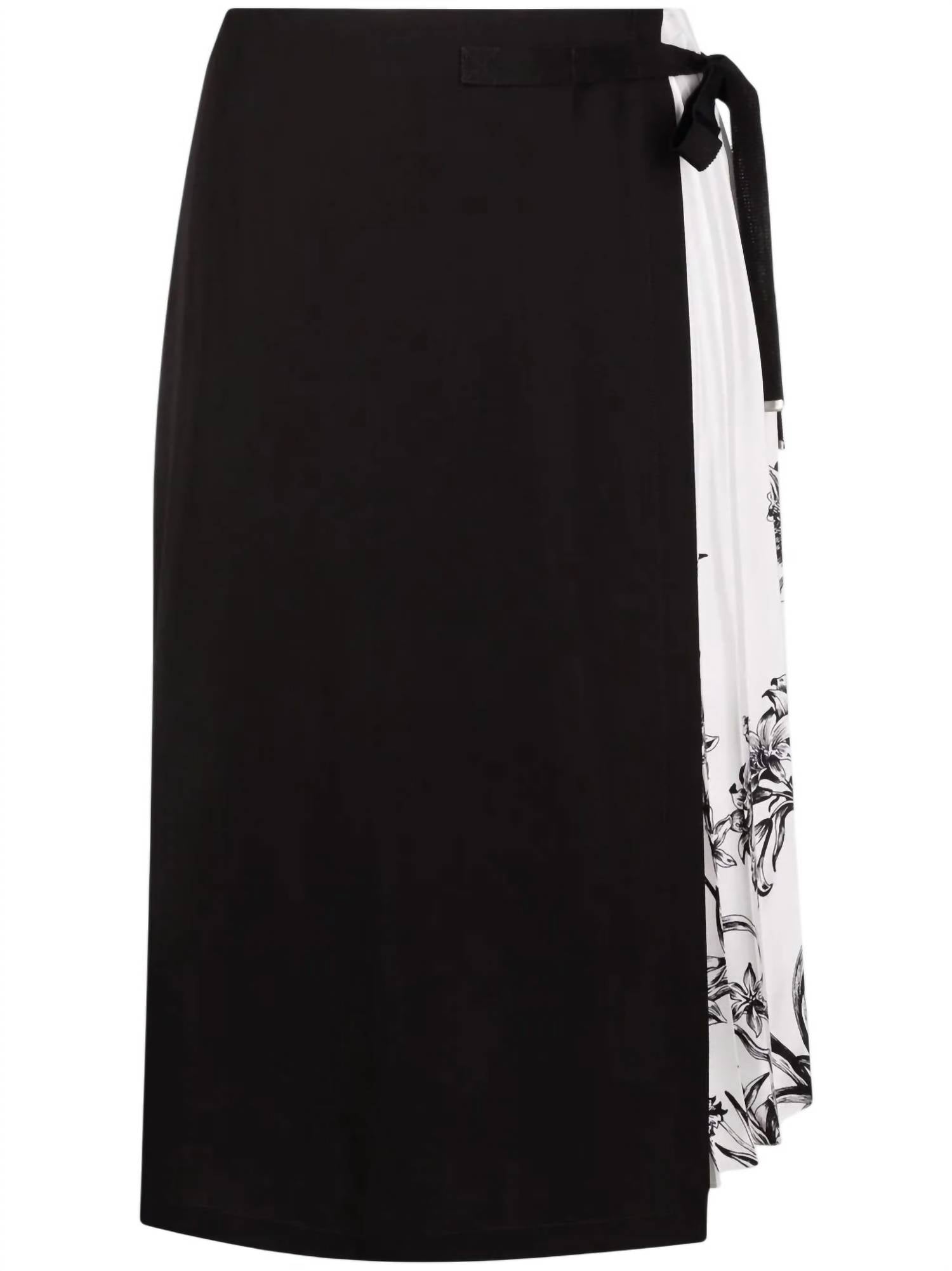 Salvatore Ferragamo - Pleated Silk Skirt