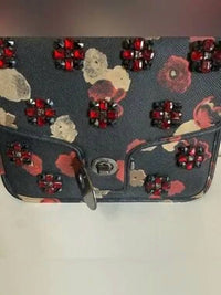 Coach - Women's Floral Jewel Page Crossbody Bag