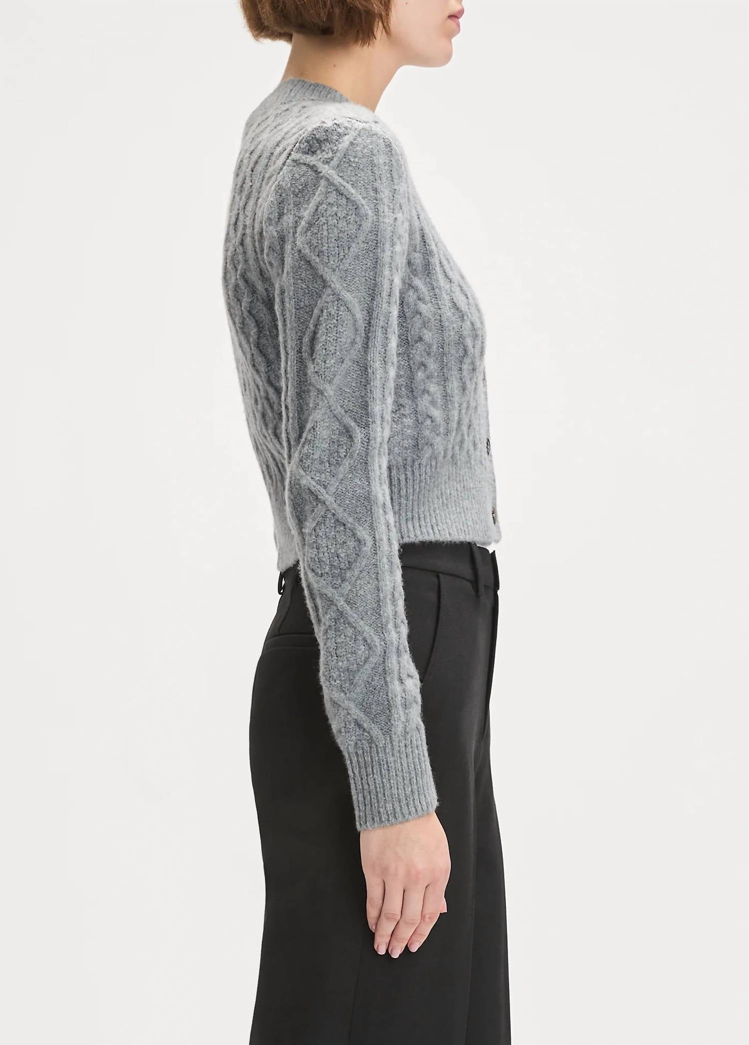 Favorite Daughter - Eleanor Classic Cable-knit Cardigan
