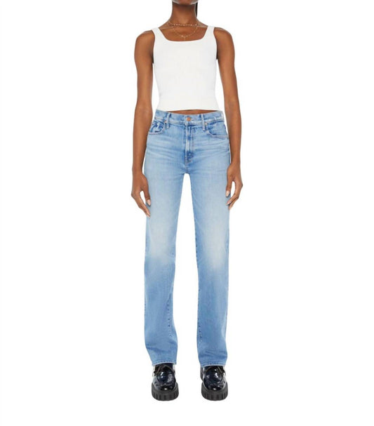 Mother - High-Rise Straight Jeans