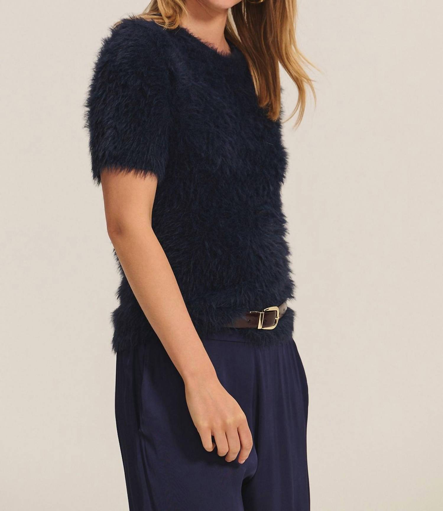 Velvet By Graham & Spencer - Kit Short Sleeve Crew Top