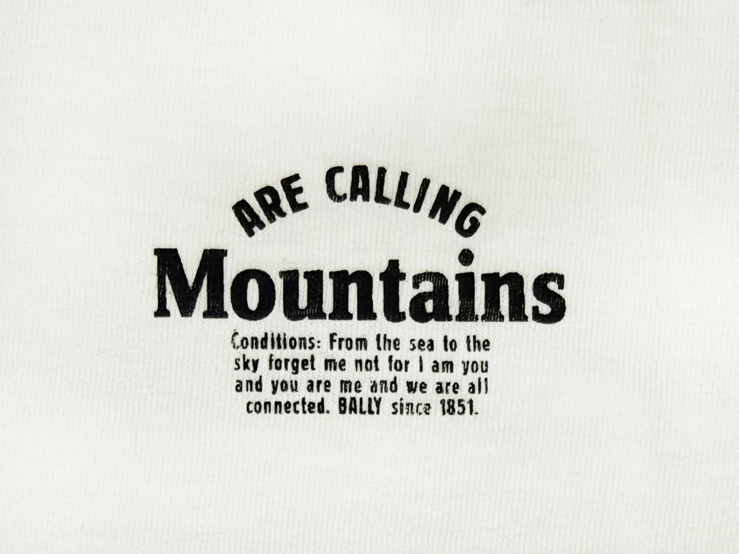 Bally - Men's Short Sleeve Graphic Print T-shirt