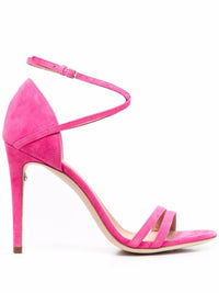 Salvatore Ferragamo Women's Crossover Strap Sandals in pink 1 - women's heels