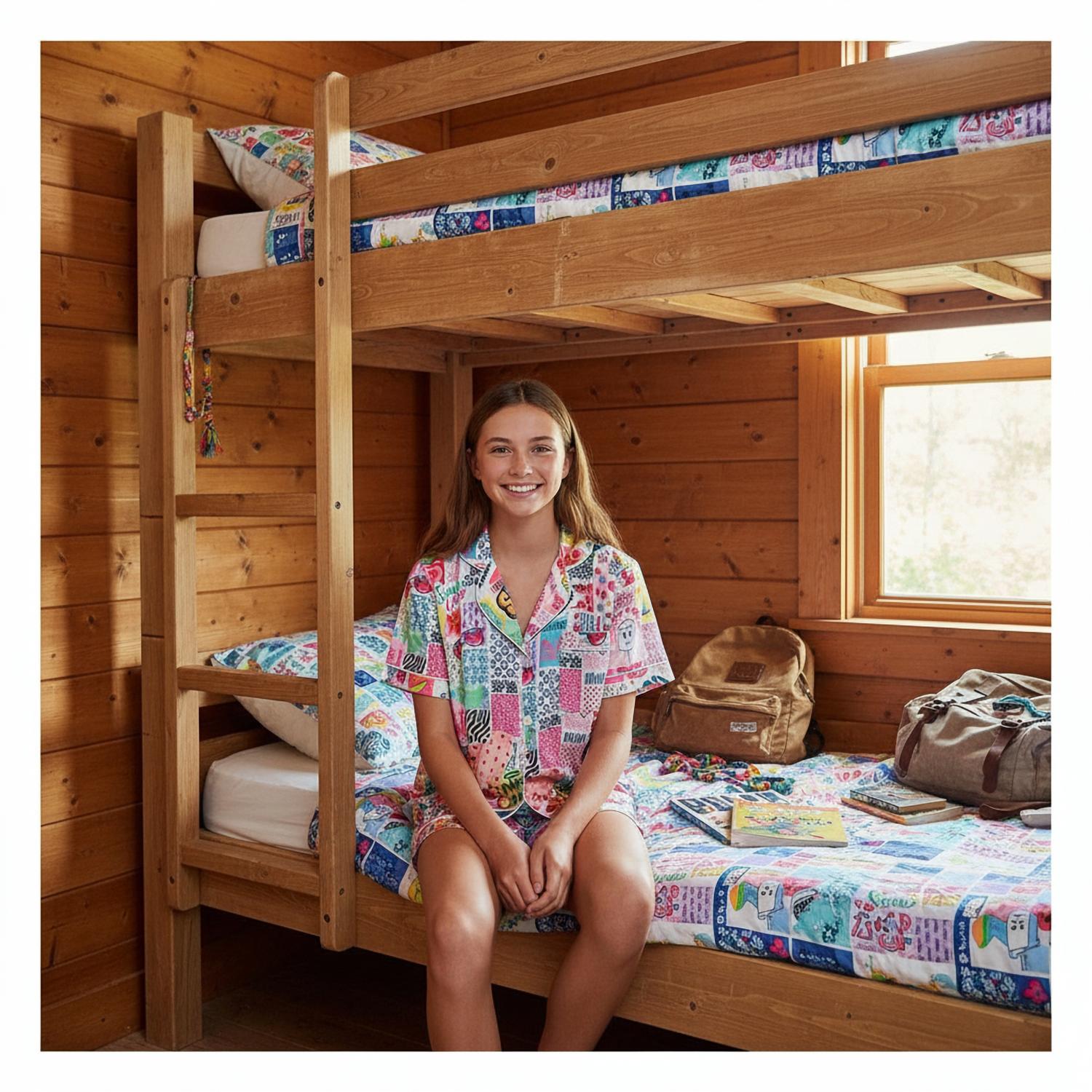 Tweenstyle - Summer Camp Silk Lounge Set
