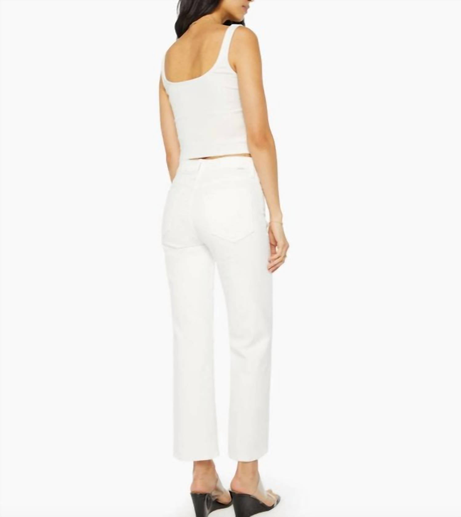 Mother - Rambler Zip Ankle Jeans