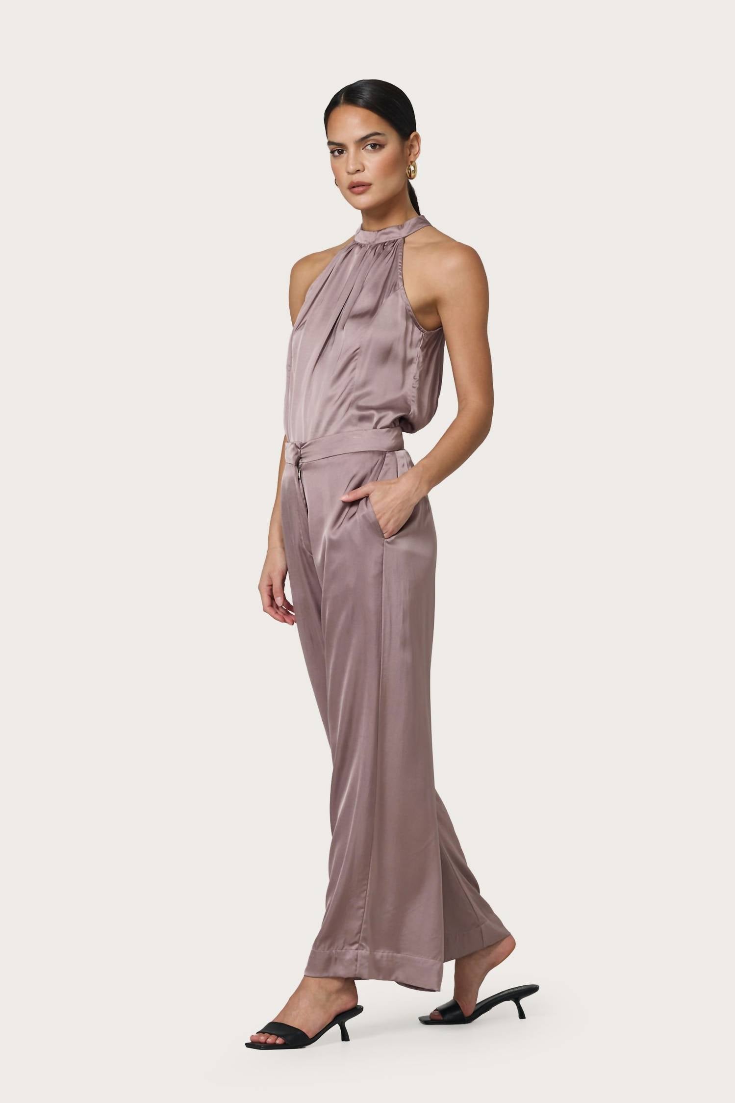 Lusana - Tailor Silk Pant