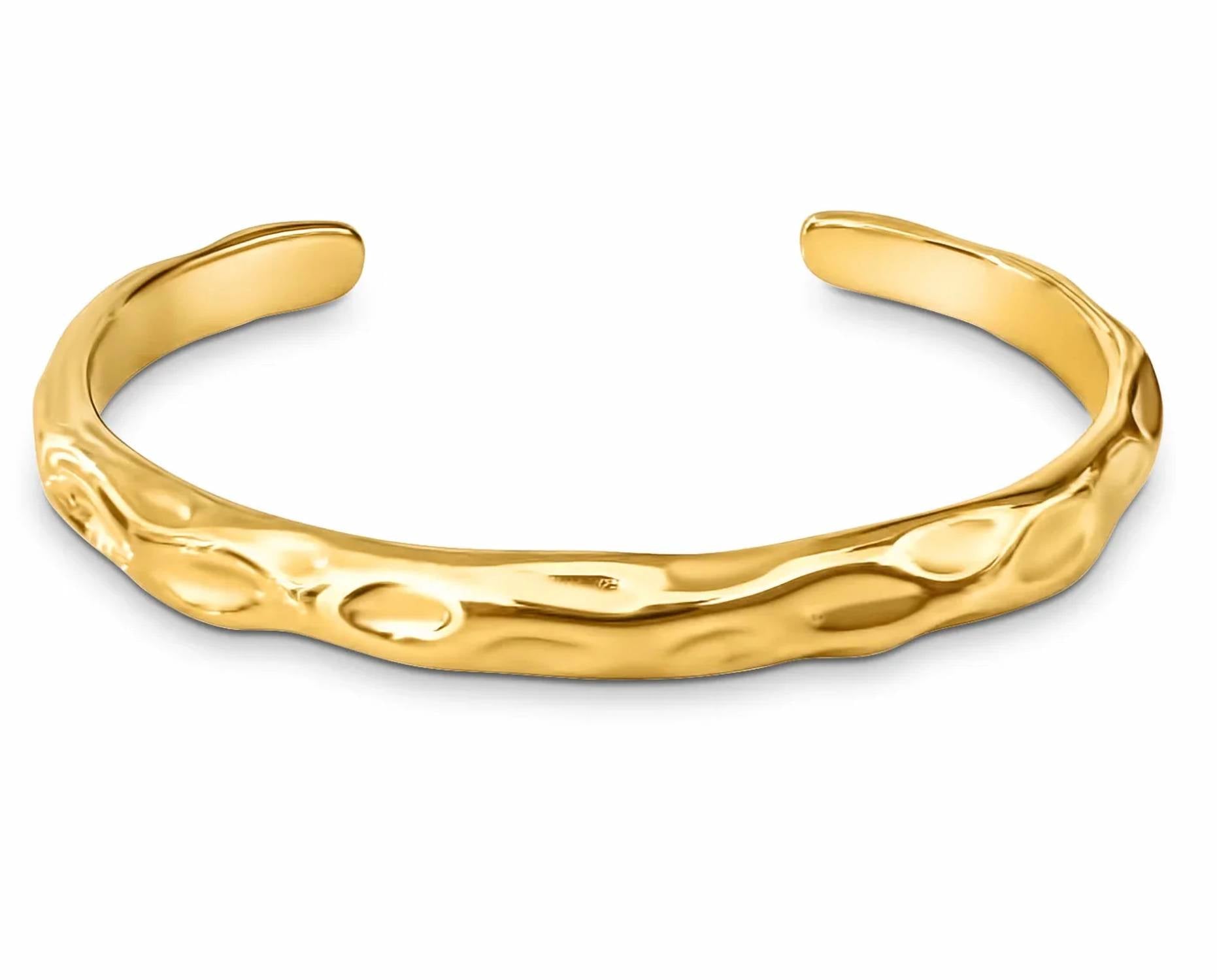 Ellie Vail - Women's Colby Hammered Cuff Bracelet