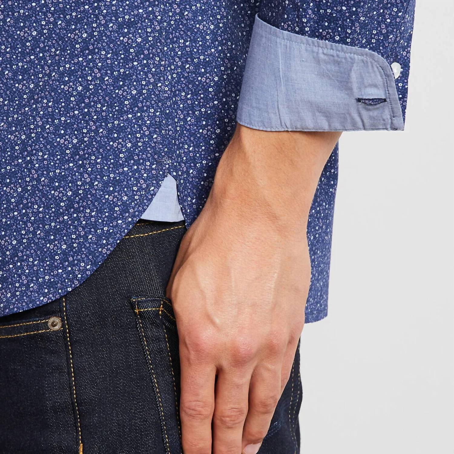 Eden Park - Polo Shirt With Floral Detail