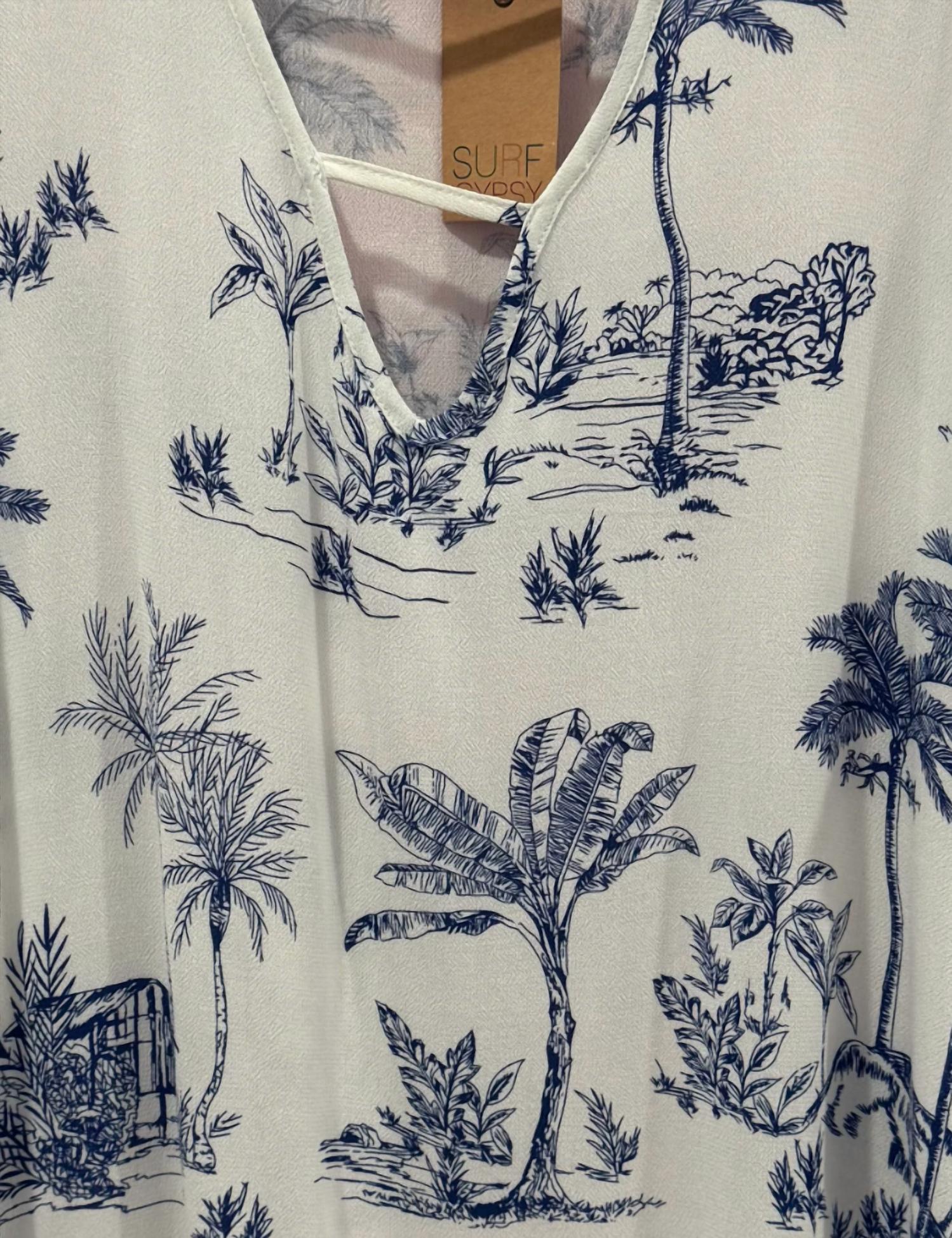 Ocean Drive - Women's Island Landscape Coverup