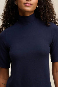 Velvet By Graham & Spencer - Malaya Mock Neck Top