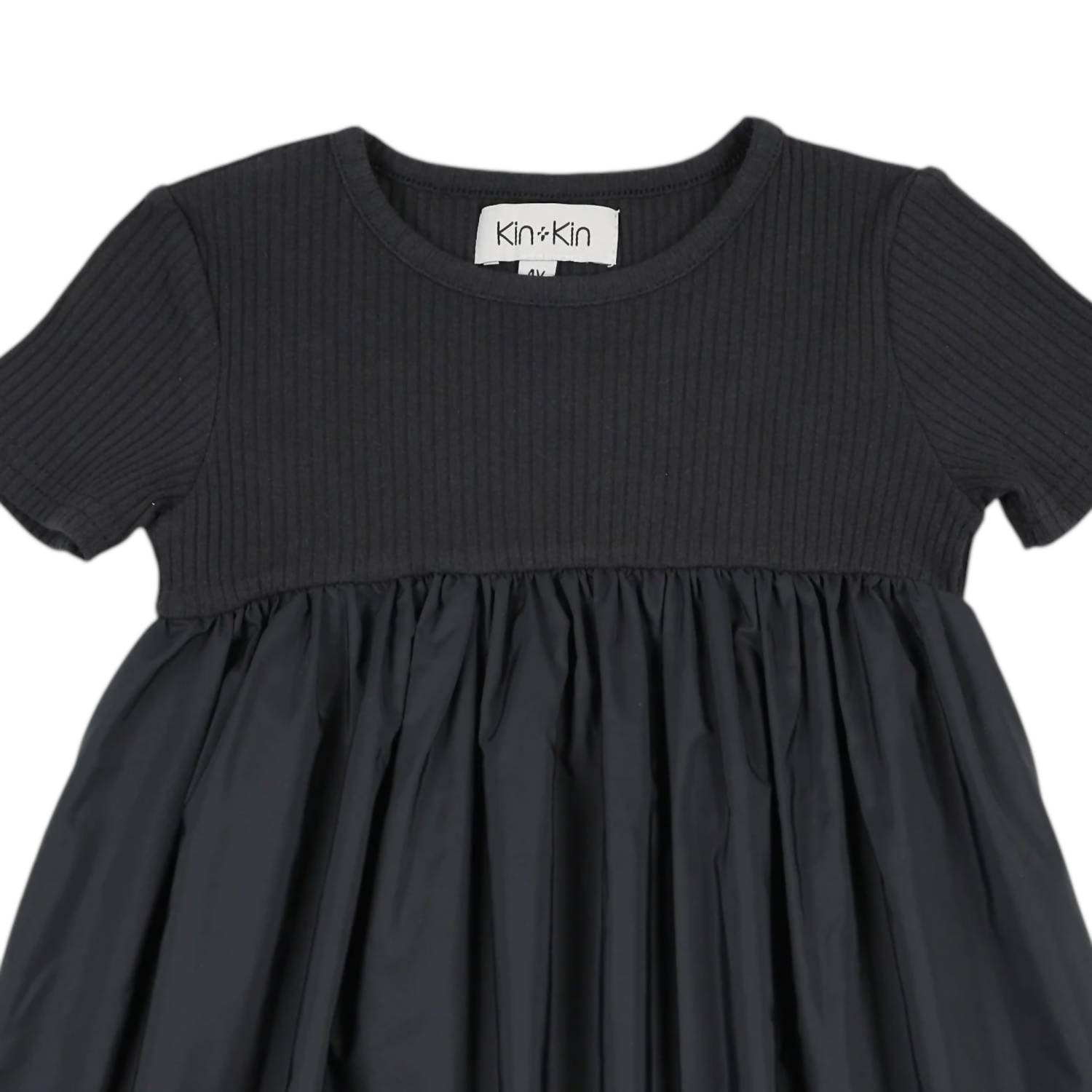 Kin + Kin - Girls Short Sleeve Robe Dress