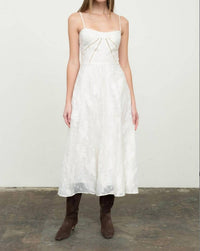 Moon River - Juliet Spaghetti Strap Midi Dress