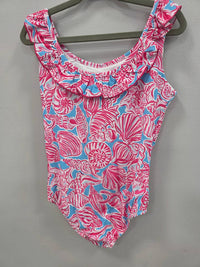 Charlies Project - Girl's Seashells By The Seashore One Piece Swimsuit