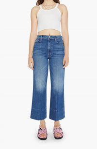 Mother - Maven Wide Hem Ankle Jeans