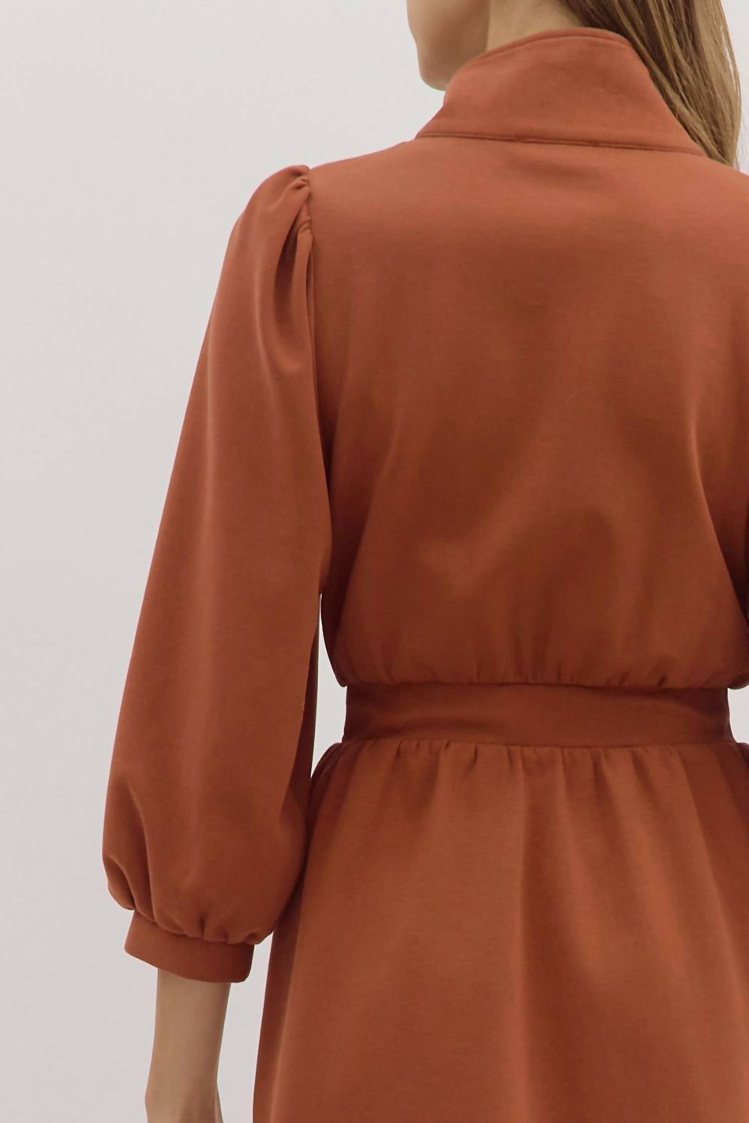 Entro - More Than Ready Zipper Dress