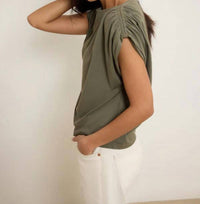 Nation Ltd - Rebecca Boatneck Tee Top