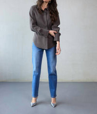 Yest - Clara Side Tie Blouse
