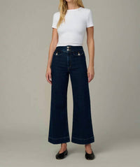 Joe's Jeans Ella Wide Leg Ankle Jeans in magnetic - women's jeans