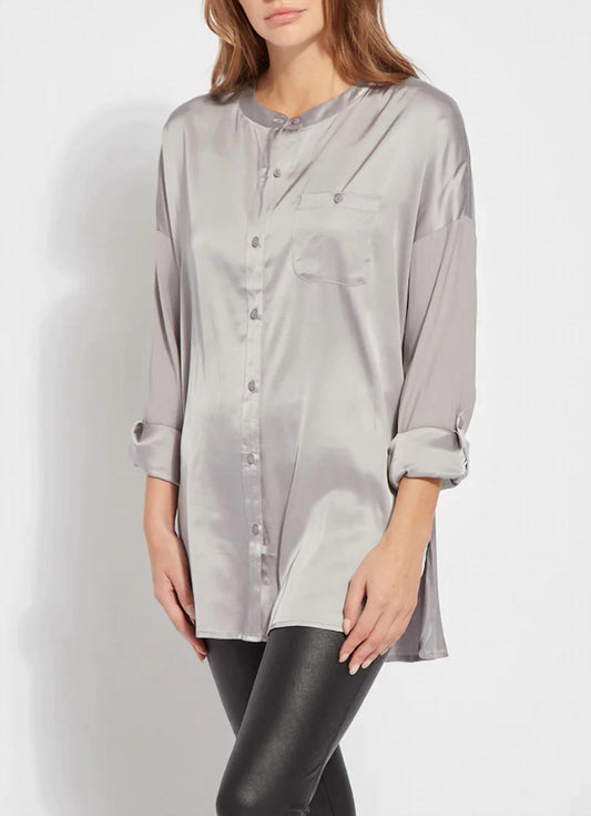 Ecovero Stretch Satin Shirt
