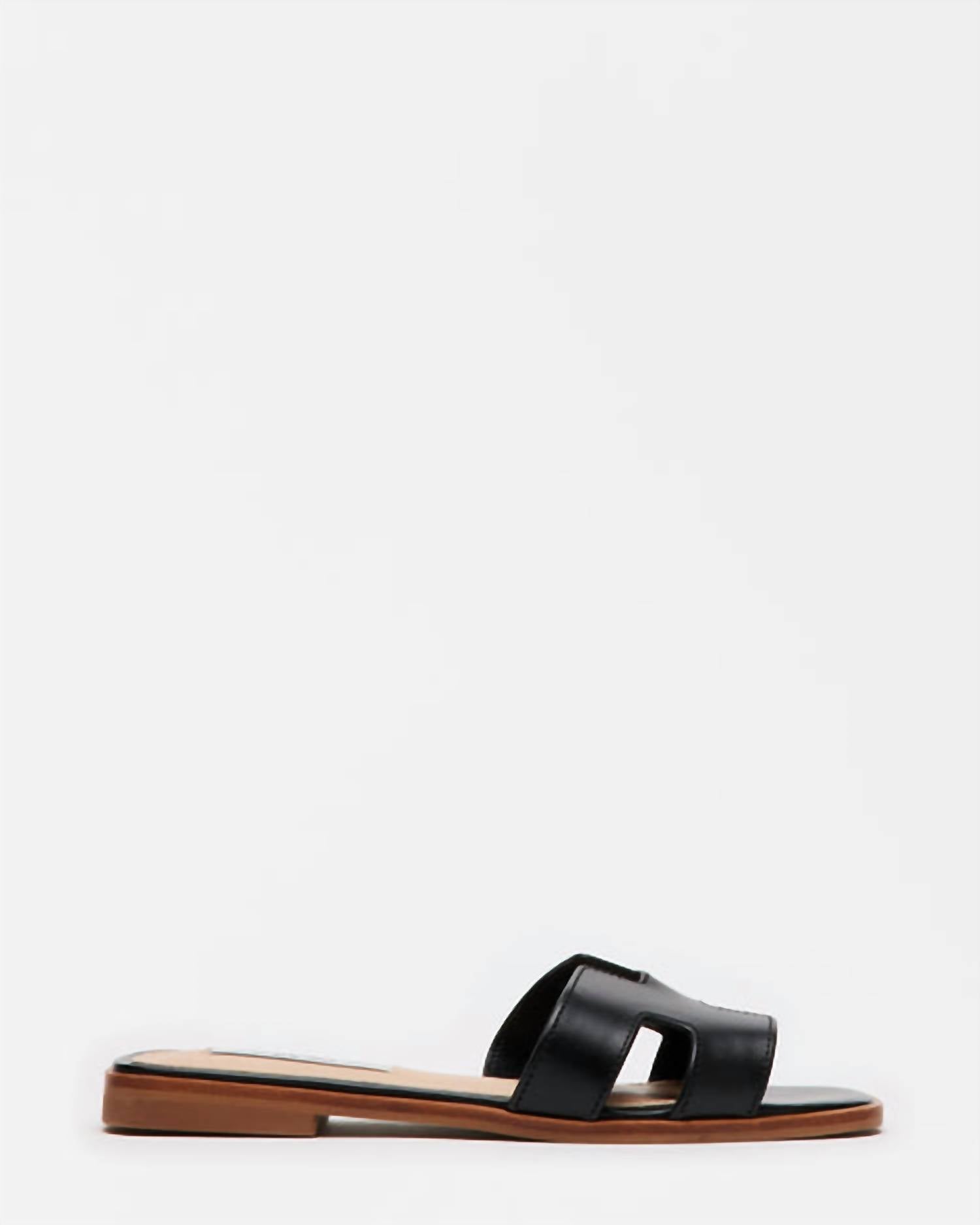 Steve Madden - Women's Haydn H Strap Leather Sandal