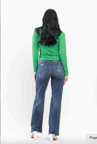 Judy Blue - Women's Knee Destroy Leg Jeans