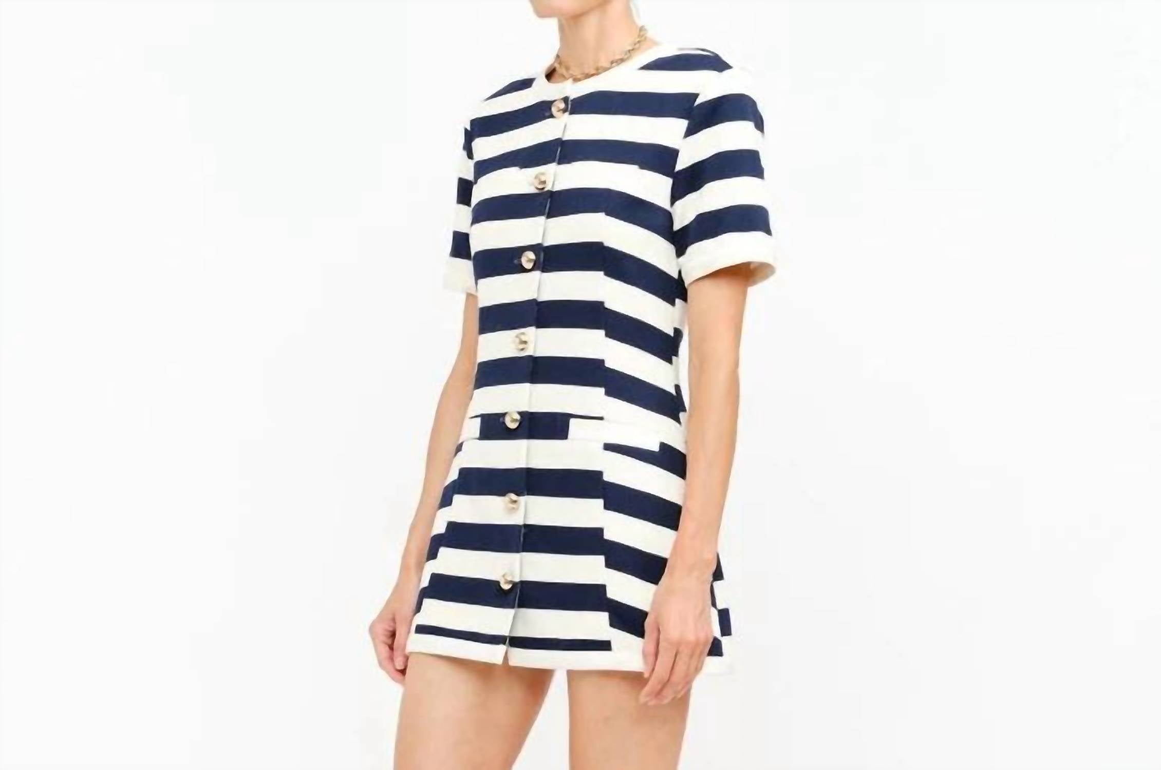 Sofie The Label - Classic Striped Mini Dress