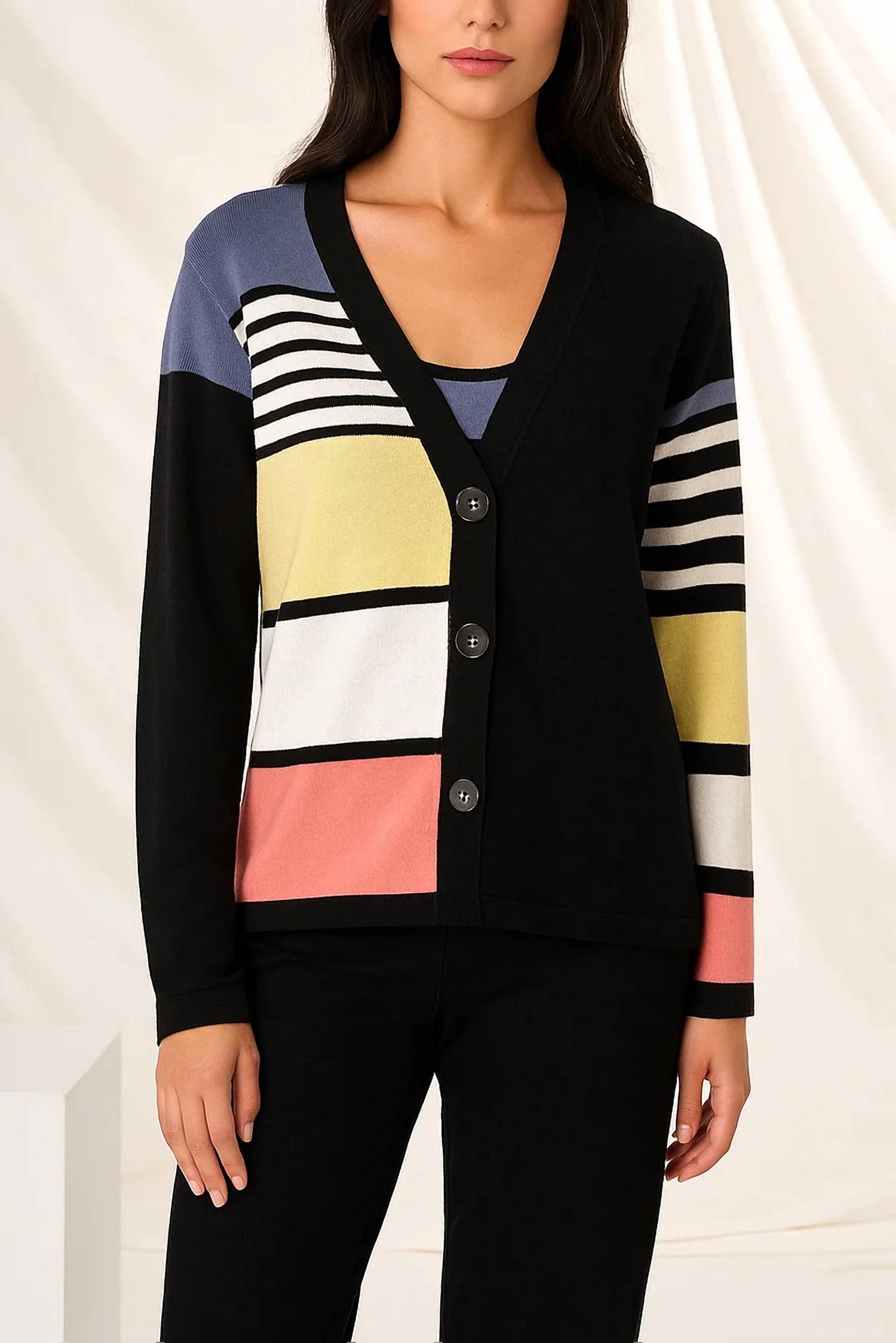 Angel - Stripe Cardigan