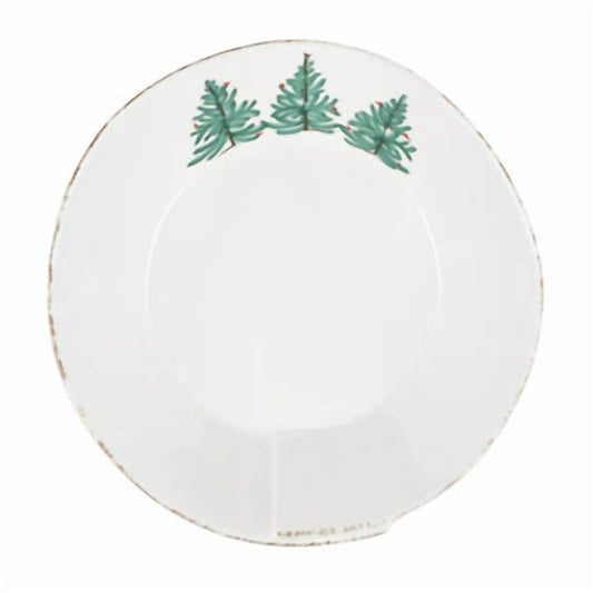 Vietri - Melamine Lastra Holiday Large Shallow Serving Bowl