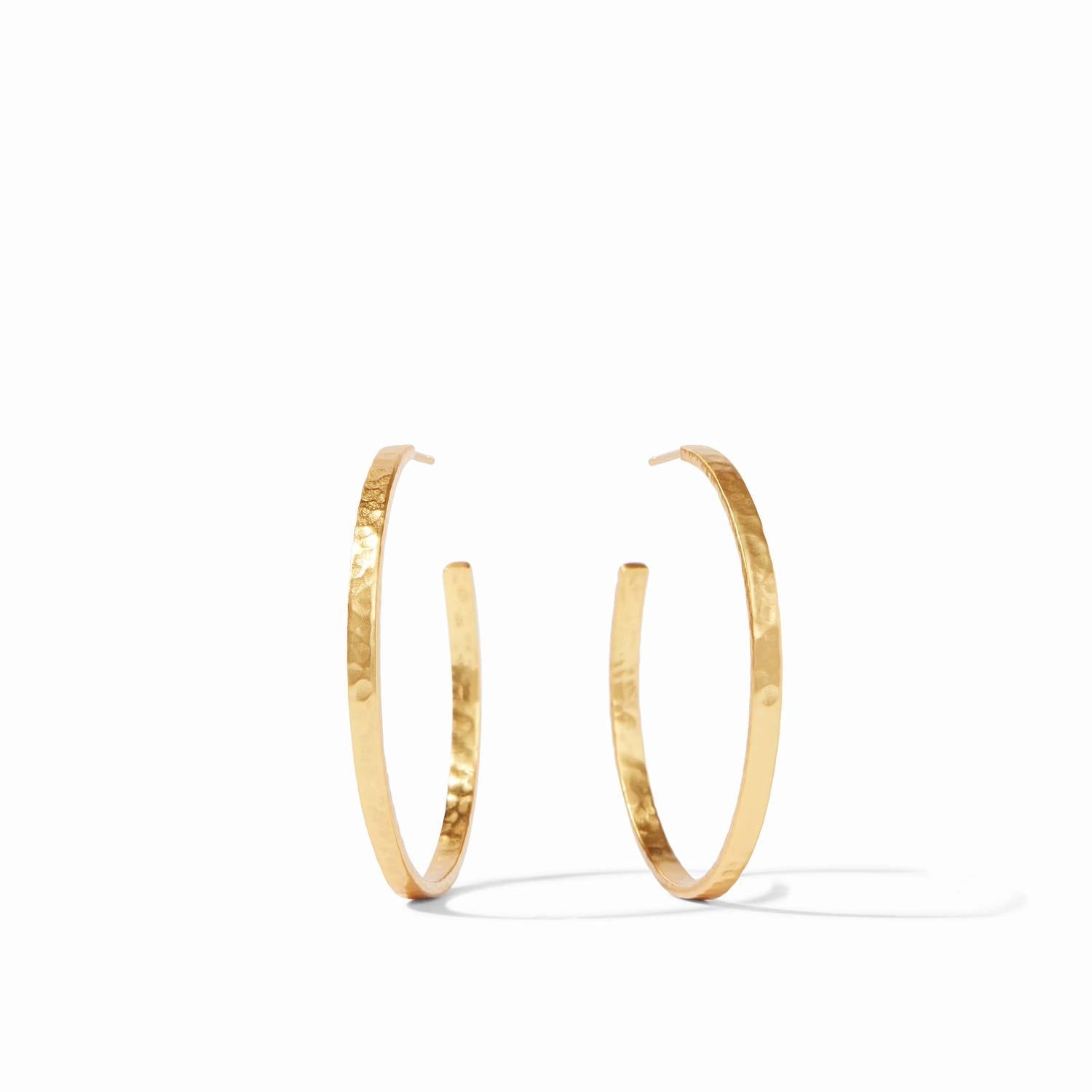 Julie Vos - Women's Crescent Hoop Earrings