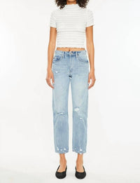 Kancan - High Rise Straight Jean