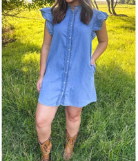 Sterling Kreek - Denim Days Mini Dress