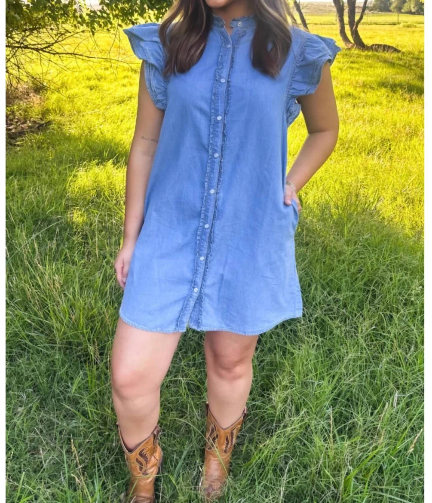 Sterling Kreek - Denim Days Mini Dress